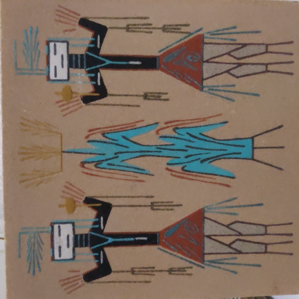 Navajo sand painting
